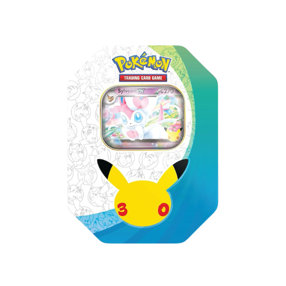 Pokemon 30th Celebration - Tin - Sylveon EX