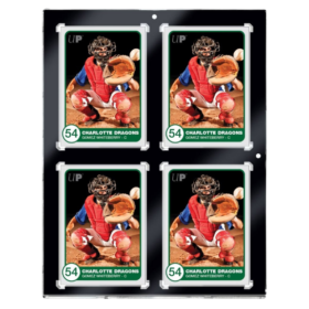 Ultra PRO 130PT 4-Card Black Border UV ONE-TOUCH Magnetic Holder