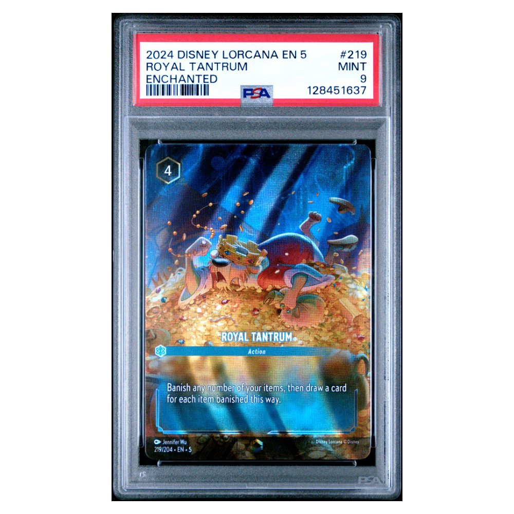 ROYAL TANTRUM #219 ENCHANTED PSA 9 - Front