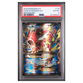 FA/M GYARADOS EX #115 BREAKPOINT PSA 6 - Front