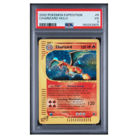 CHARIZARD-HOLO #6 PSA 3 - Front