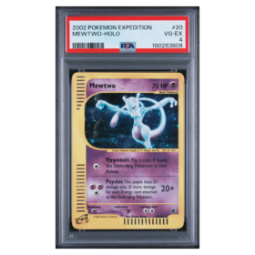 MEWTWO-HOLO #20 PSA 4 - Front