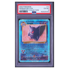 GENGAR-REV.FOIL #11 LEGENDARY COLLECTION PSA 6 - Front