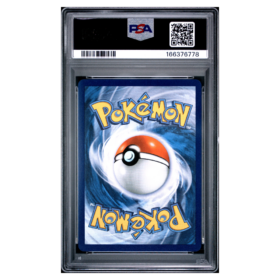 PALDEAN WOOPER #102 ILLUSTRATION RARE PSA 10 - Back