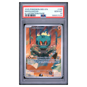 MARSHADOW #146 ILLUSTRATION RARE PSA 10 - Front