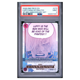 LUFFY/KING OF PIRATES #079 PSA 9 - Front