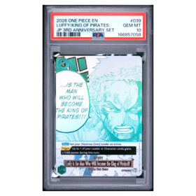 LUFFY/KING OF PIRATES #039 PSA 10 - Front