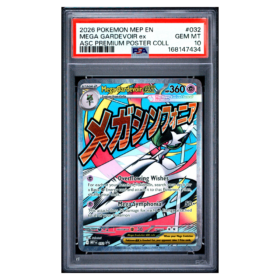 MEGA GARDEVOIR ex #032 ASC PREMIUM POSTER COLL PSA 10 - Front