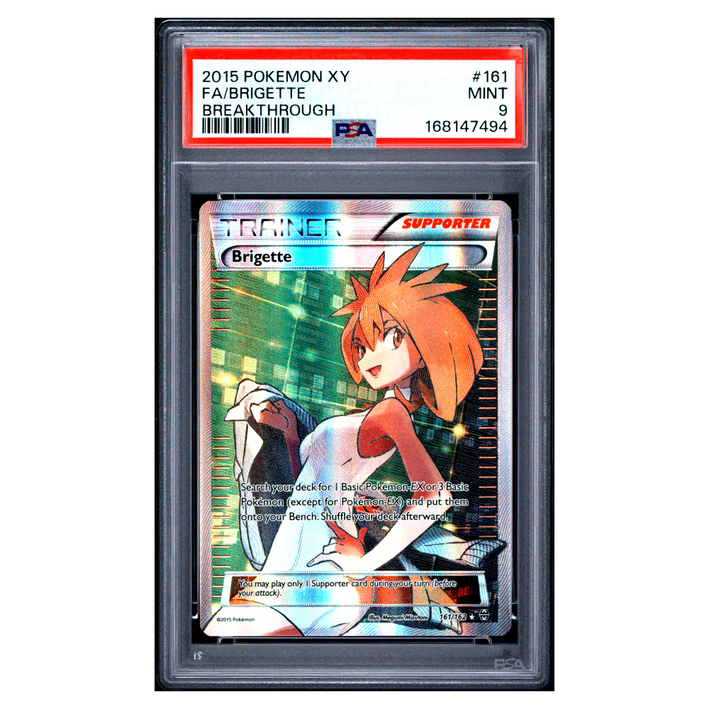 FA/BRIGETTE #161 BREAKTHROUGH PSA 9 - Front