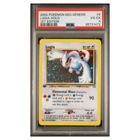 LUGIA-HOLO #9 1ST EDITION PSA 4 - Front