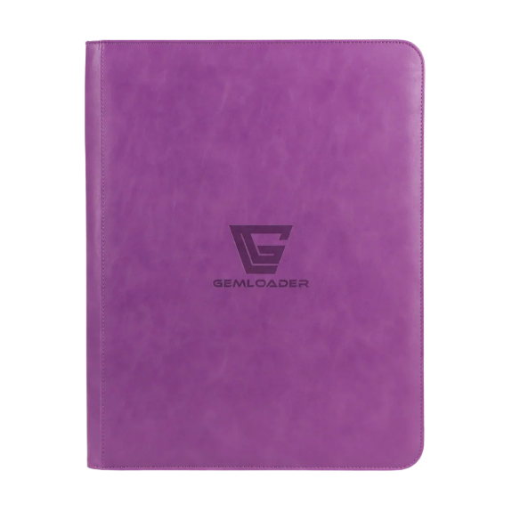 Toploadermappe fra Gemloader - Purple (216 kort)