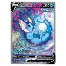 Vaporeon V #SWSH181 SWSH Black Star Promos (NM)