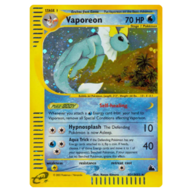 Vaporeon #H31 Skyridge (GOOD-)