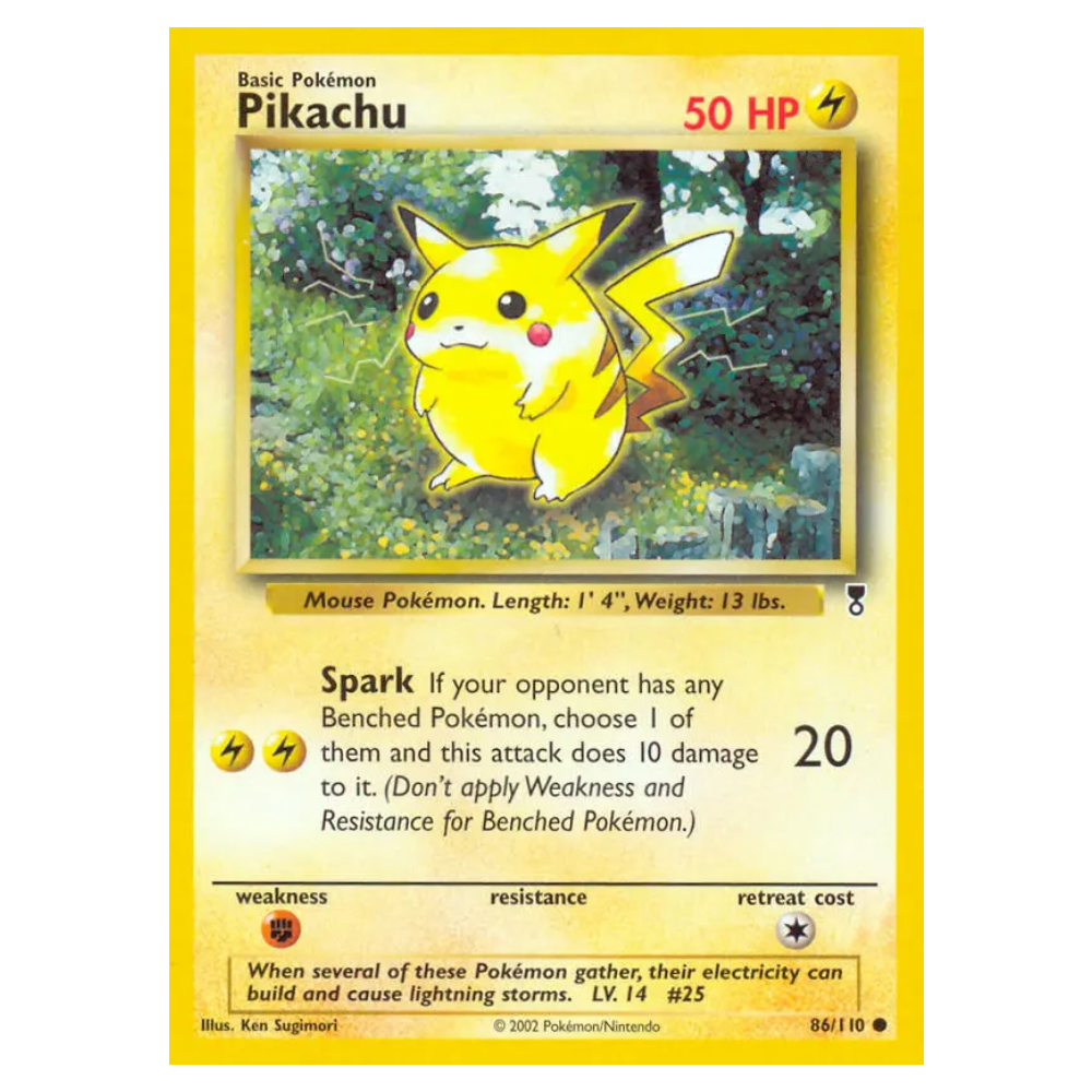 Pikachu Reverse Holo (EXC)