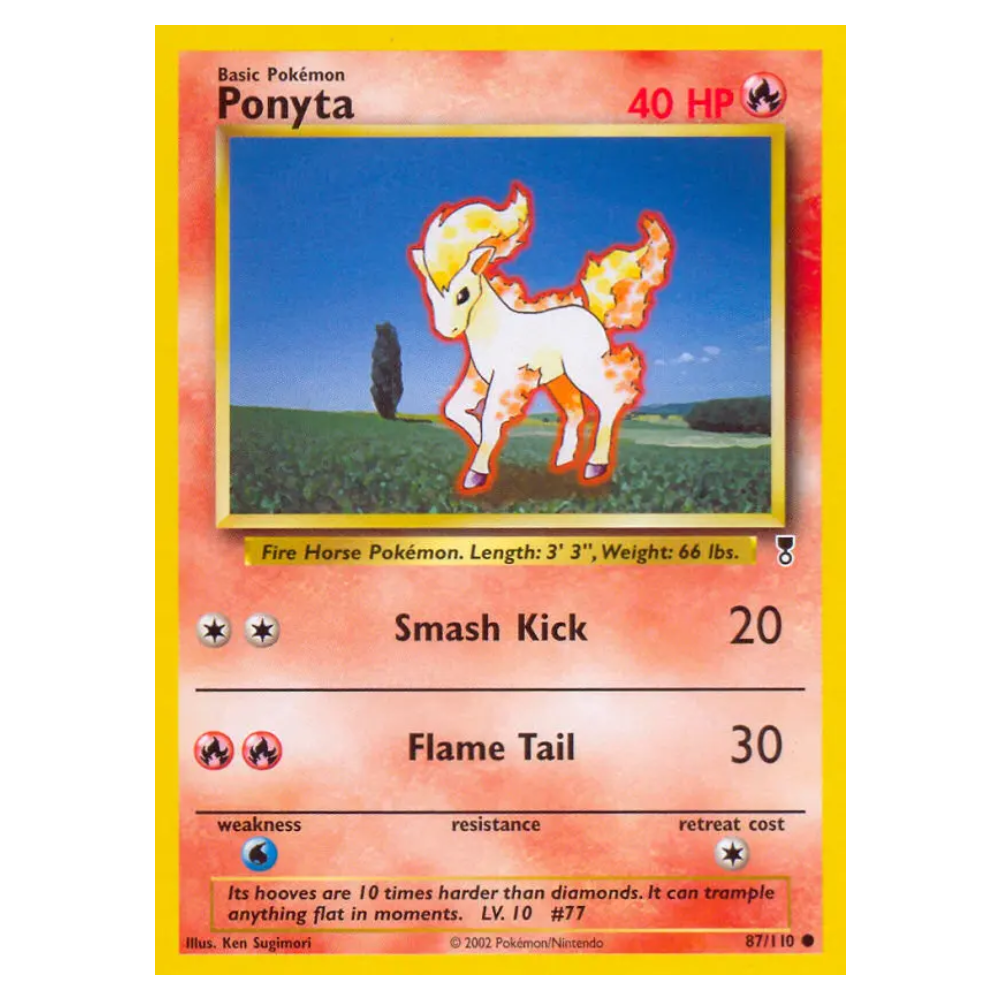 Ponyta Reverse Holo (GOOD)