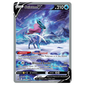 Suicune V #GG38 Crown Zenith Galarian Gallery (NM)