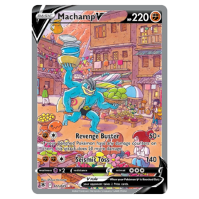 Machamp V #172 Astral Radiance (EXC)