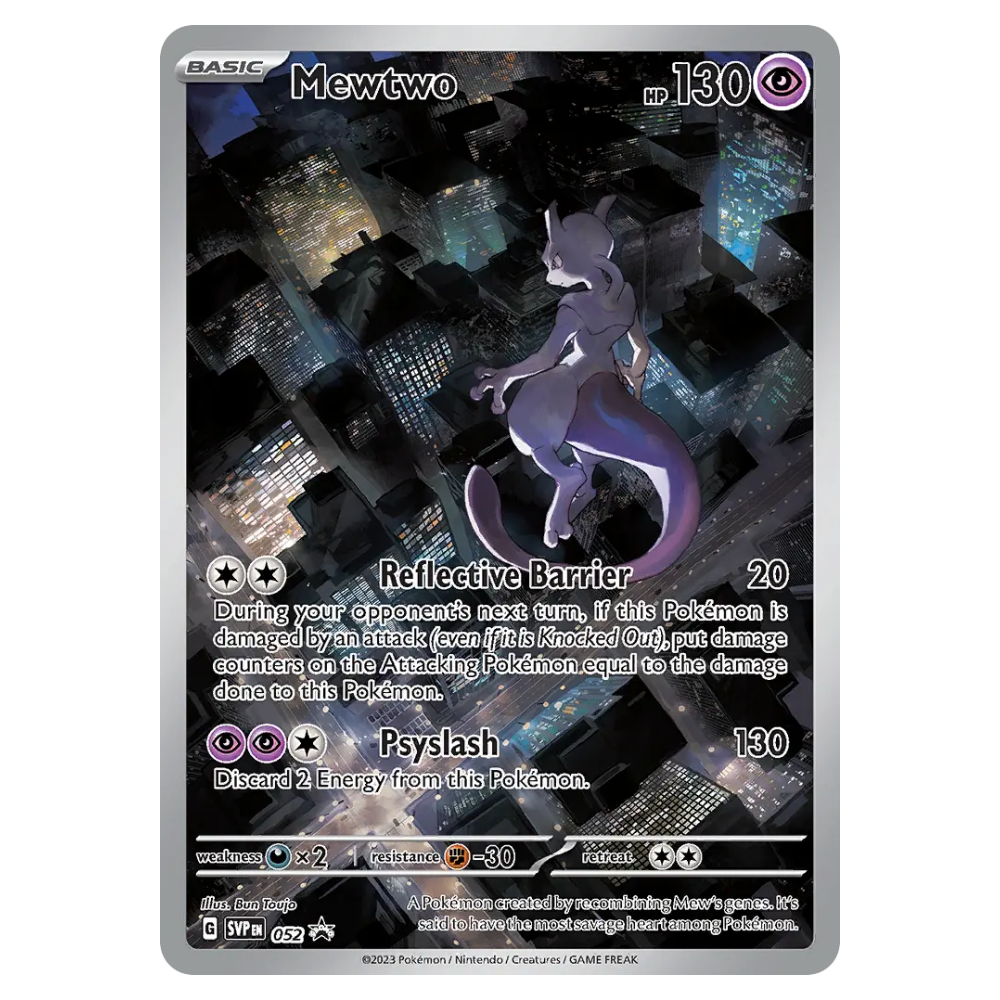 Mewtwo #52 Scarlet & Violet Black Star Promos (NM)