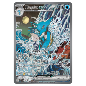 Kingdra ex #131 Scarlet & Violet Black Star Promos (NM)