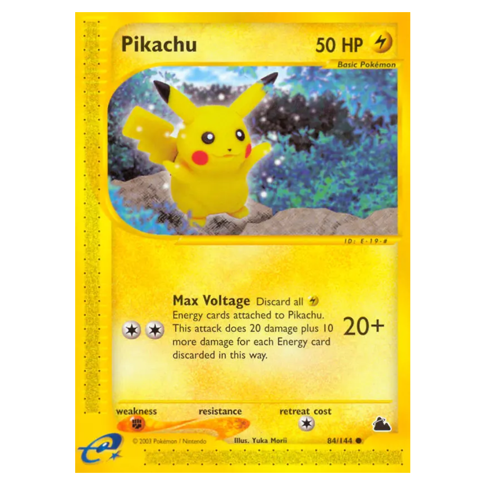 Pikachu #84 Skyridge (NM)