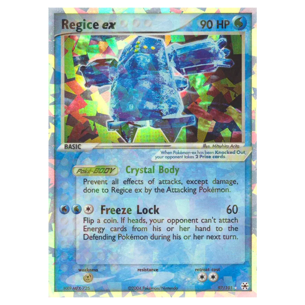 Regice ex #97 Hidden Legends (LP)