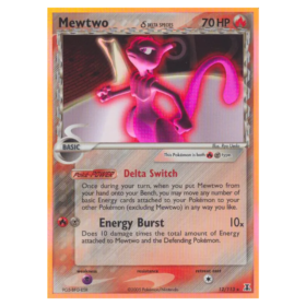 Mewtwo δ #12 Delta Species (LP)