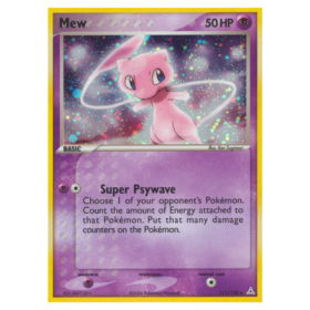 Mew #111 Holon Phantoms (GOOD)