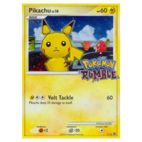 Pikachu #7 Pokémon Rumble (LP-)