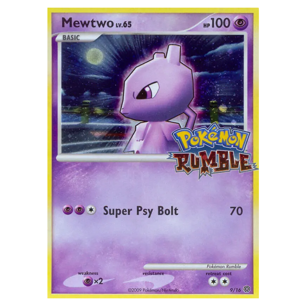 Mewtwo #9 Pokémon Rumble (LP)