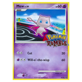 Mew #10 Pokémon Rumble (LP-)