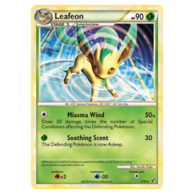 Leafeon #17 HS - Undaunted (NM-)