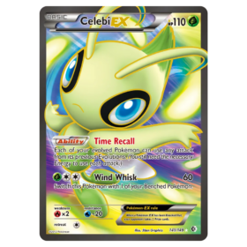 Celebi-EX #141 Boundaries Crossed (GOOD-)