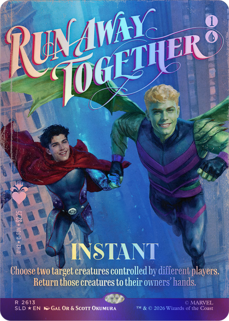 Secret Lair x Marvel: True Believers in Love Foil Edition - Billede 4