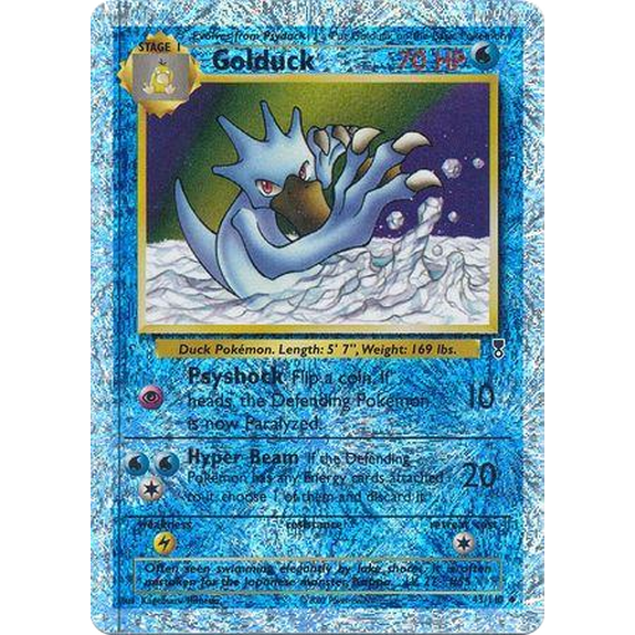 Golduck #43 Legendary Collection Reverse Holo (PL)