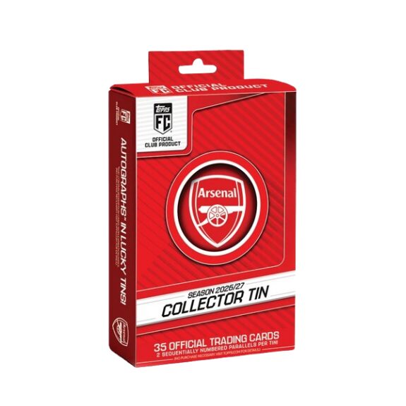 Topps Arsenal Collector Tin 2026/27