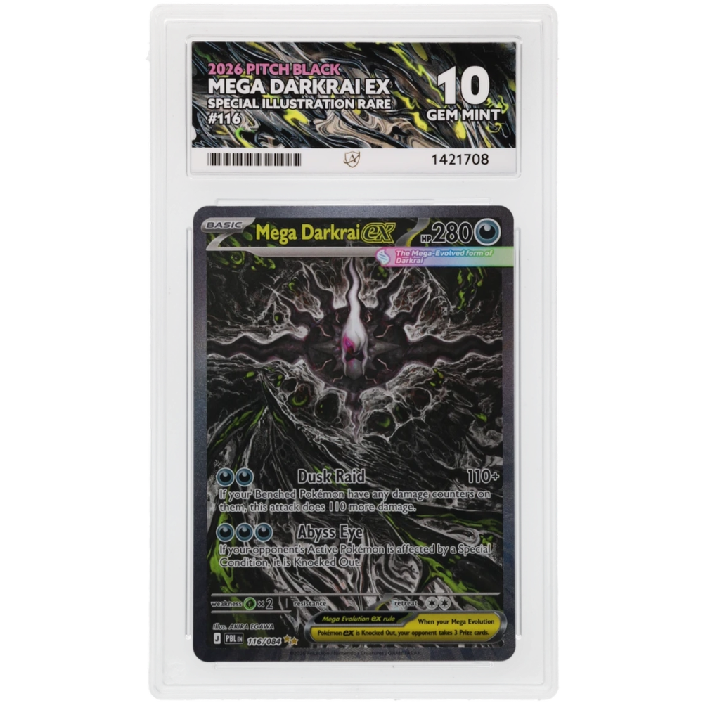 Mega Darkrai ex #116/084 Special Illustration Rare ACE 10 - Front