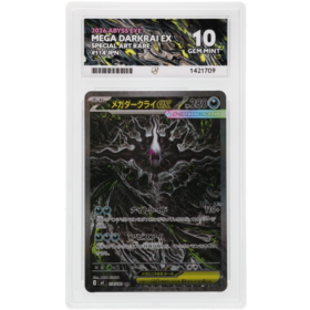 Mega Darkrai ex #114/081 Special Art Rare ACE 10 - Front
