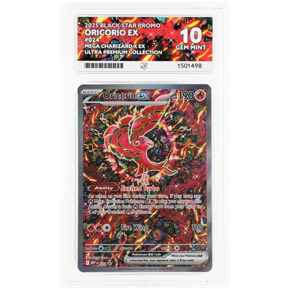 Oricorio ex #024 ACE 10 - Front