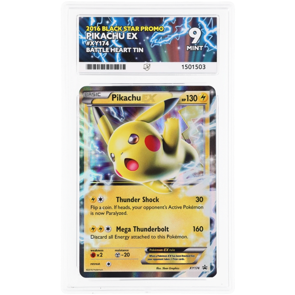 Pikachu EX #XY174 ACE 9 - Front