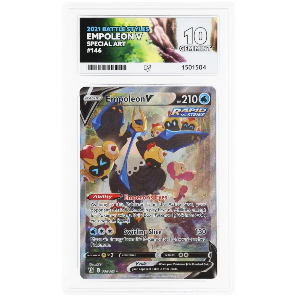 Empoleon V #146/163 Special Art ACE 10 - Front