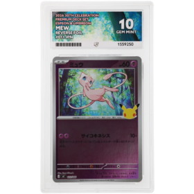 Mew #011/040 Reverse Foil ACE 10 - Front
