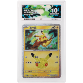Pikachu #035/103 Pikachu Rare ACE 10 - Front