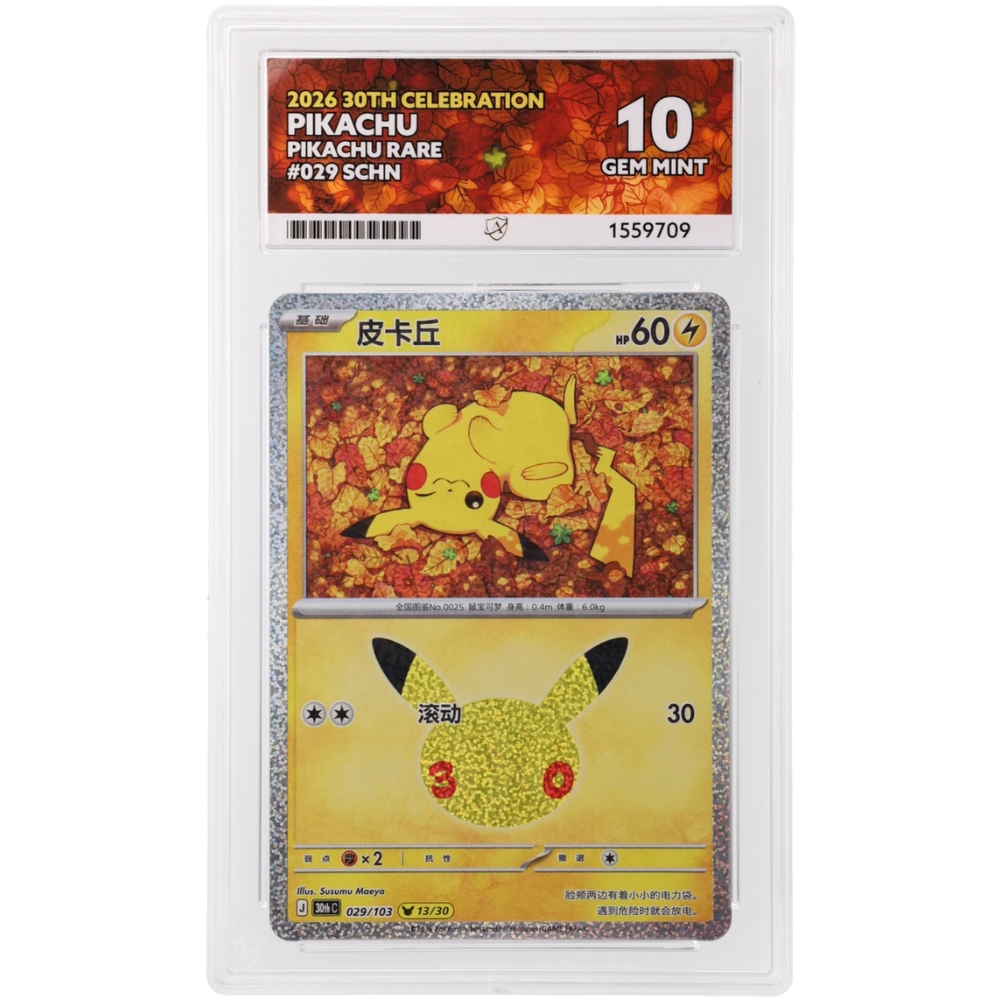 Pikachu #029/103 Pikachu Rare ACE 10 - Front