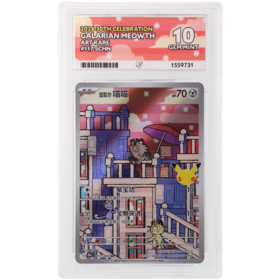 Galarian Meowth #117/103 Art Rare ACE 10 - Front