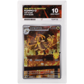 Kommo-o #119/103 Art Rare ACE 10 - Front
