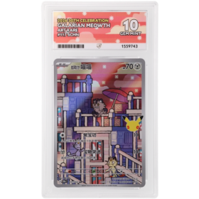 Galarian Meowth #117/103 Art Rare ACE 10 - Front
