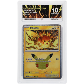 Pikachu #024/128 Pikachu Rare ACE 10 - Front