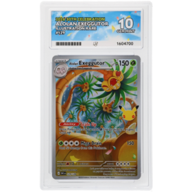 Alolan Exeggutor #129/128 Illustration Rare ACE 10 - Front