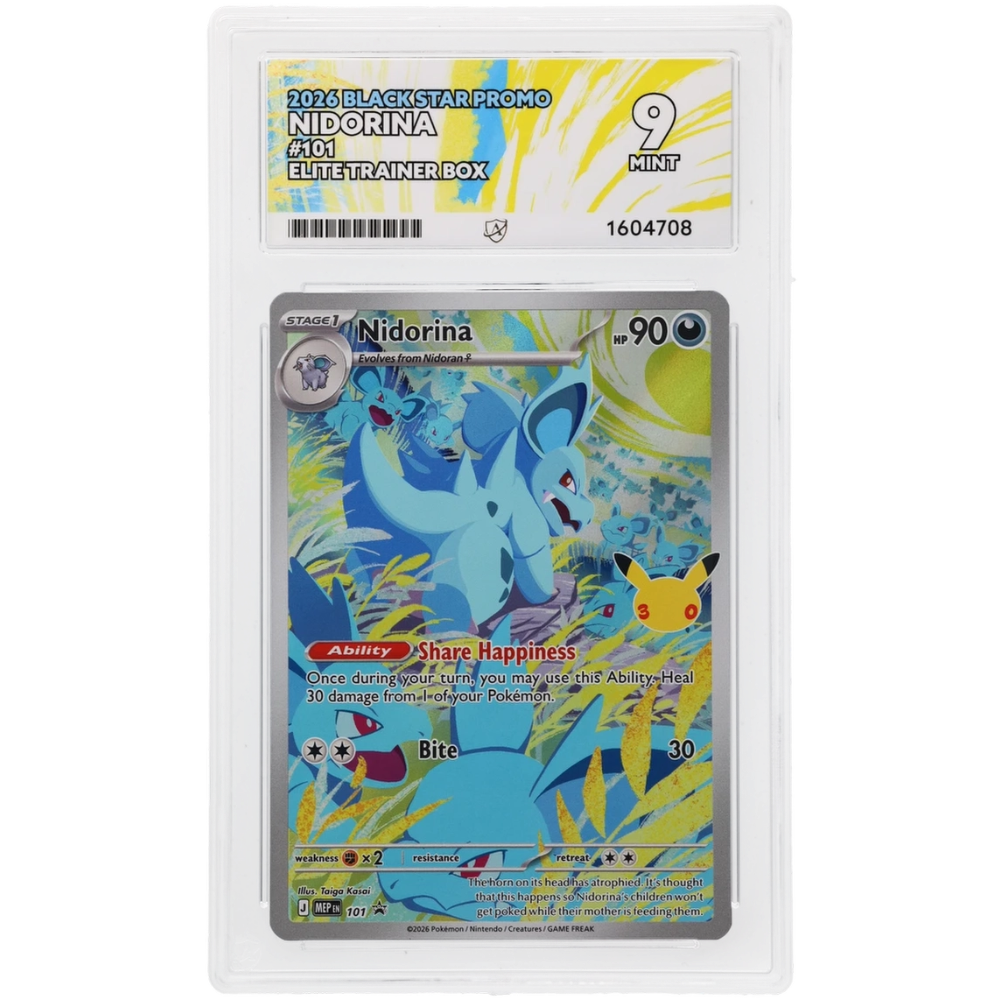 Nidorina #101 ACE 9 - Front