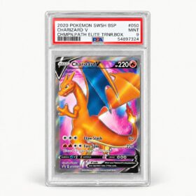 CHARIZARD V #050 CHMPN.PATH ELITE TRNR.BOX PSA 9